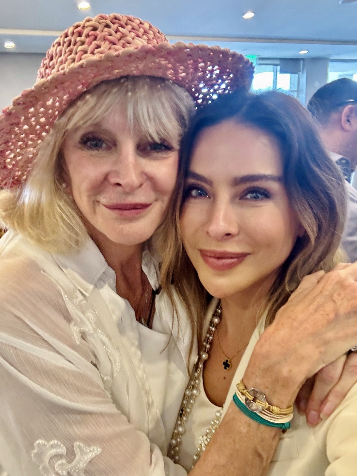 Lucia with Marisa Peer